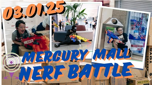 Foam on Tour Presents: The Mercury Mall NERF Battle!